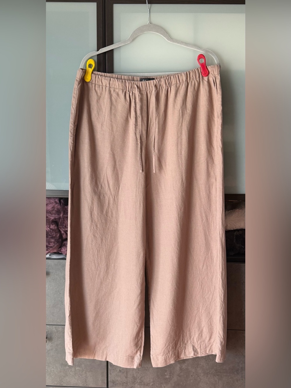 Reitmans Wide Leg Linen Pants